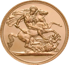 Sterlina - Elisabetta II - Corona Giovane