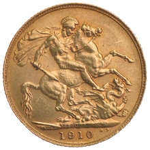 1910 Sterlina - Edoardo VII - C