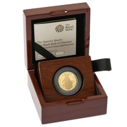 2018 1/4oz Black Bull of Clarence Moneta d'oro Proof in cofanetto