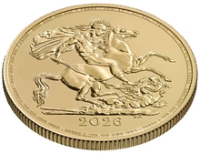 2026 Doppia Sterlina d'Oro