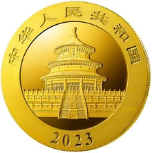 Panda Cinese 30g d'Oro 2023
