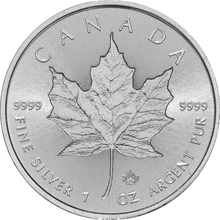 2018 Maple Leaf d'Argento 1oz