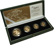 2004 Proof Sterline d'Oro - Cofanetto da 4 Monete