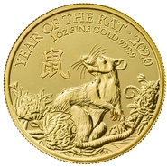 Anno del Ratto 2020 d'Oro 1oz - Royal Mint
