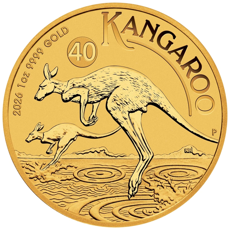 2026 Canguro Nugget Australiana d'Oro 1oz