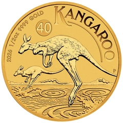 2026 Canguro Nugget Australiana d'Oro 1/2oz
