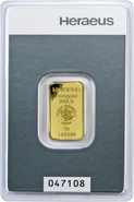 Heraeus 5 Grammi d'Oro