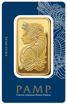 PAMP 5 Tola Lingotto d'Oro