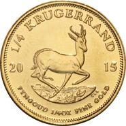 2015 Krugerrand d'Oro 1/4oz