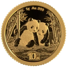 2026 Panda Cinese d'Oro 1g