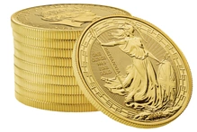 2019 Britannia d'Oro con Bordo Orientale 1oz