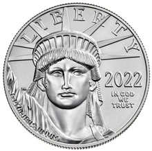 2022 Eagle Americana di Platino 1oz