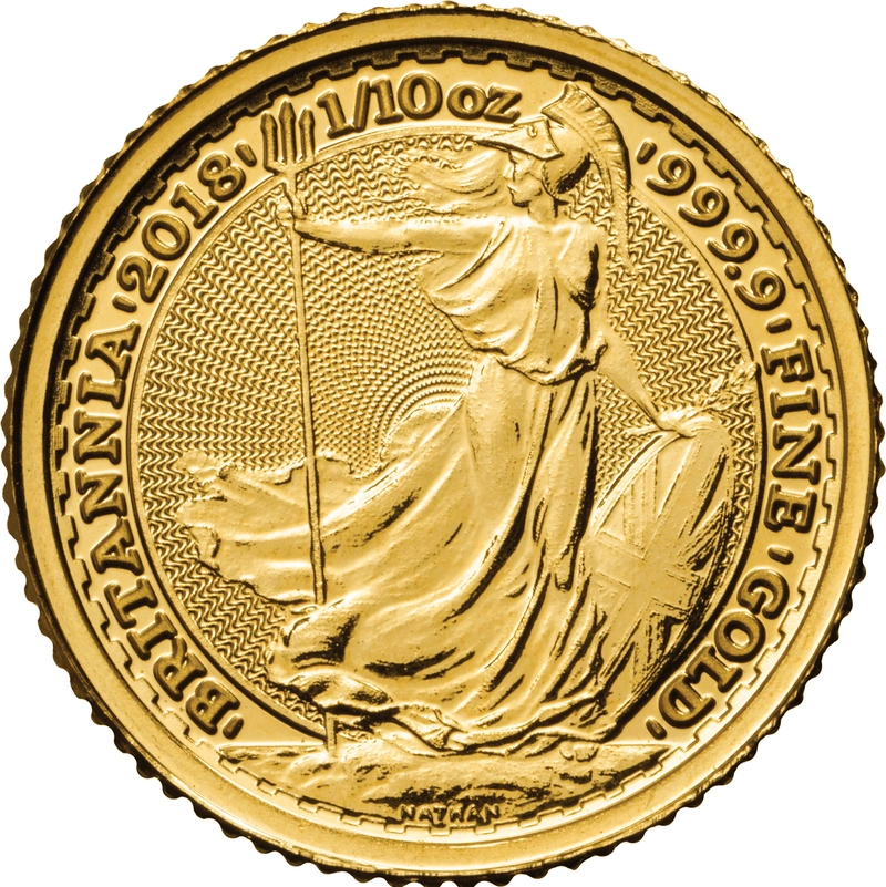 2018 Britannia 1/10oz