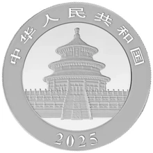 Panda Cinese 30g d'Argento 2025