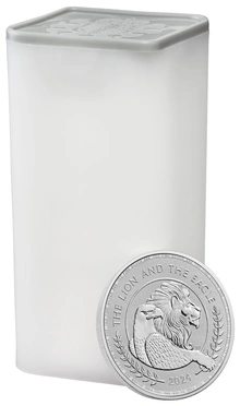 2024 Moneta d'Argento 1oz Il Leone e l'Aquila