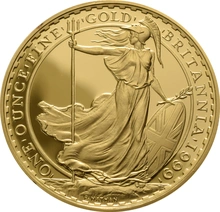 1999 Proof Britannia d'Oro - Cofanetto da 4 Monete