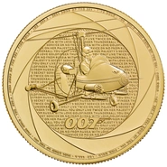 2024 60 anni di 007 - Moneta d'Oro 1oz - James Bond degli anni '60