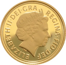 2007 Mezza Sterlina - Elisabetta II - Quarto Ritratto con Diadema - Proof senza Confezione