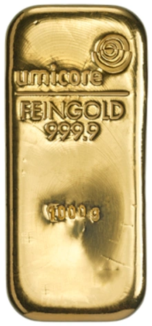 Umicore 1 Kg Lingotto d'Oro