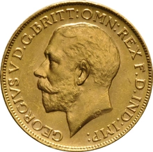 1923 Sterlina d'Oro Giorgio V - M