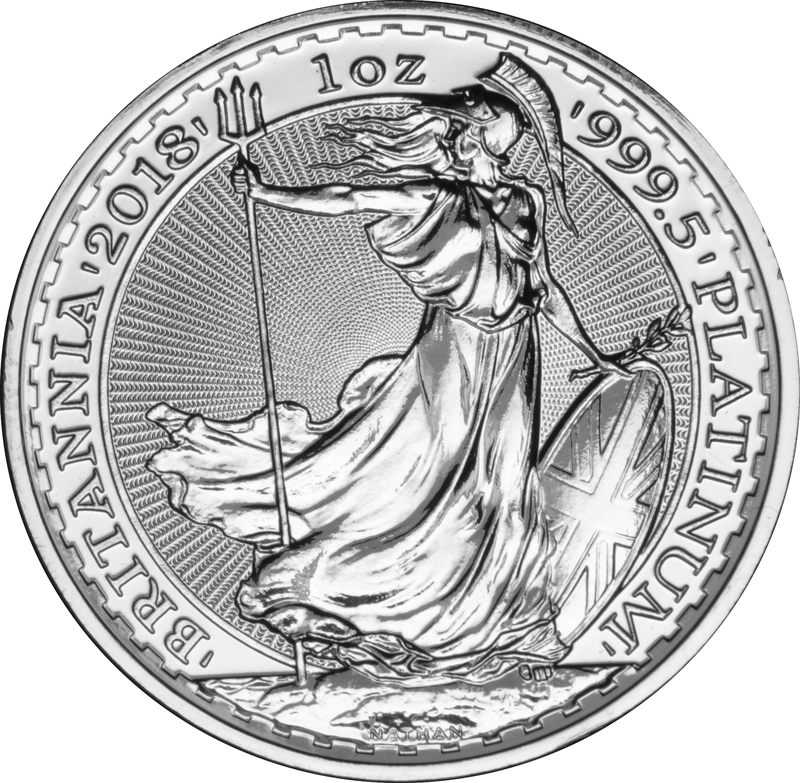 2018 Britannia di Platino 1oz