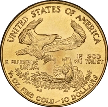 2002 Eagle Americana d'Oro 1/4oz