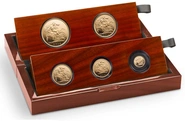 2014 Proof Sterline d'Oro - Cofanetto da 5 Monete