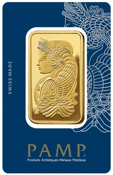 PAMP 100 Grammi Lingotto d'Oro