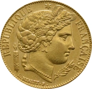 Marengo Francese - Cerere - 20 Franchi