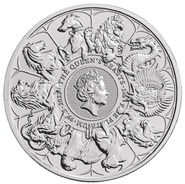 2022 Queen's Beast Completer di Platino 1oz