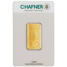 C. Hafner Lingottino d'Oro 10 Grammi