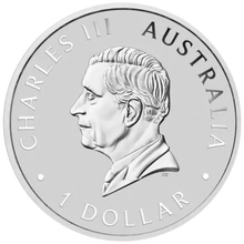 2024 1oz Kookaburra d'argento