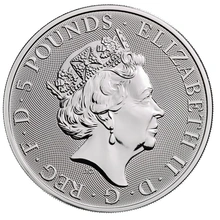 Centicora (o Aele) di Beaufort d'Argento 2oz - Queens Beast