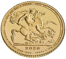 2026 Quarto di Sterlina d'Oro
