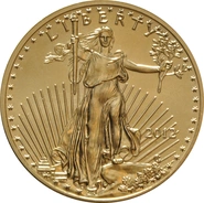 2012 Eagle Americana d'Oro 1/2oz