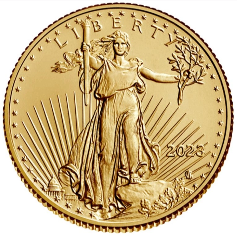 2023 Eagle Americana d'Oro 1/10oz