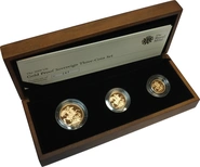2009 Proof Sterline d'Oro - Cofanetto da 3 Monete