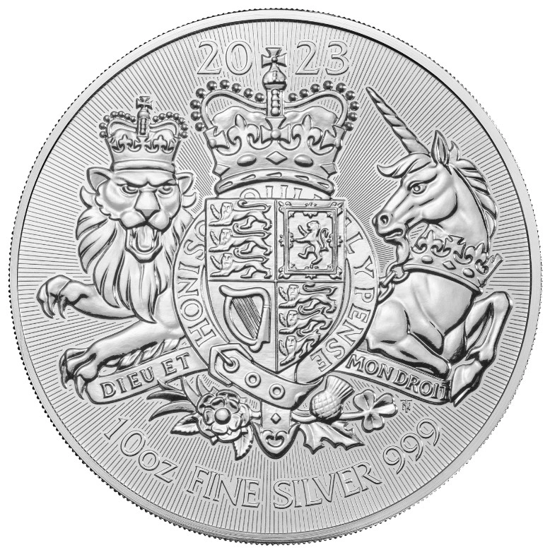The Royal Arms Moneta d'Argento 10z 2023
