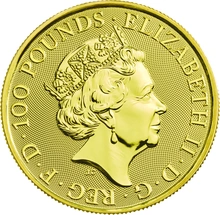 Il Falco dei Plantageneti d'Oro 1oz - Queens Beast