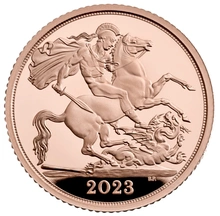 2023 Mezza Sterlina Proof Confezionata - Incoronazione di Re Carlo III