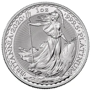 2020 Britannia di Platino 1oz
