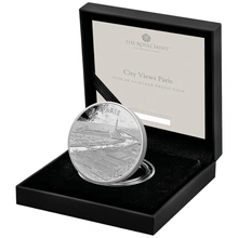 2024 - Parigi - Moneta d'Argento Proof 1oz Seie City Views