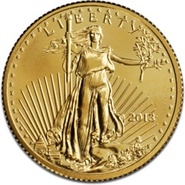 2013 Eagle Americana d'Oro 1/4oz