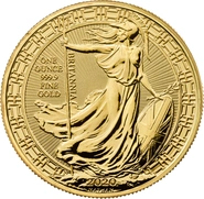 2020 Britannia d'Oro con Bordo Orientale 1oz