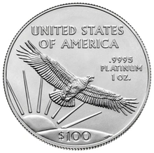 2022 Eagle Americana di Platino 1oz