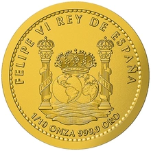2024 Moneta d'Oro Spagnola 1/10oz con Cavallo Certosino