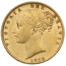 1878 Sterlina - Vittoria Giovane - Stemma Coronato - S