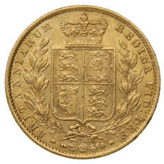 1868 Sterlina - Vittoria Giovane - Stemma Coronato - Londra