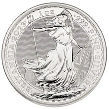 2023 Britannia d'Argento Regina Elisabetta 1oz