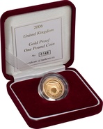 2006 Proof £1 d'Oro - Valuta UK -  Ponte ad Arco Egiziano